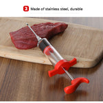 Marinade sauces syringes