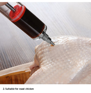 Marinade sauces syringes