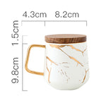 Nordic Marble Coffee Mugs